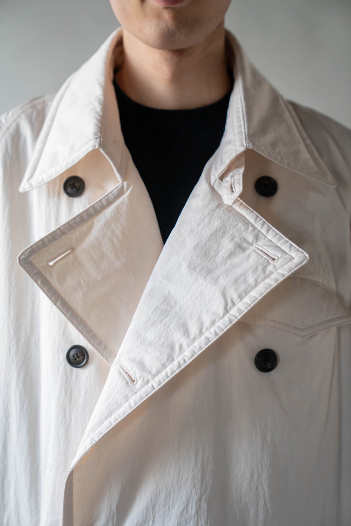 PUFFER TRENCH COAT　