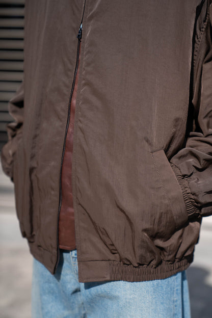 SHRUNK NYLON OVERSIZED FIGHT JACKET(ST.1386)