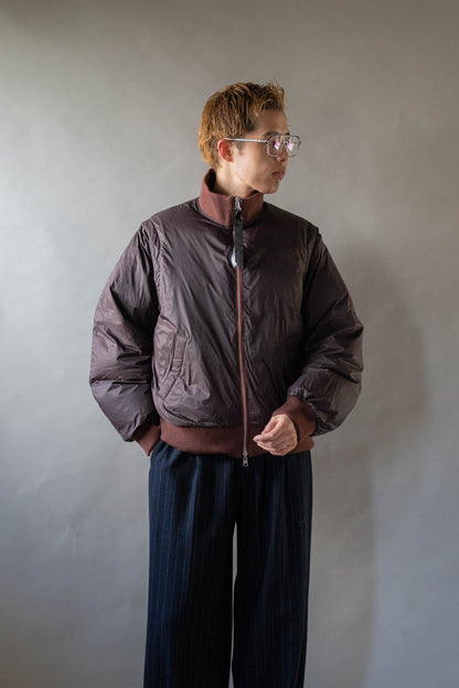 08sircus × TAION Down detachable bomber reversible