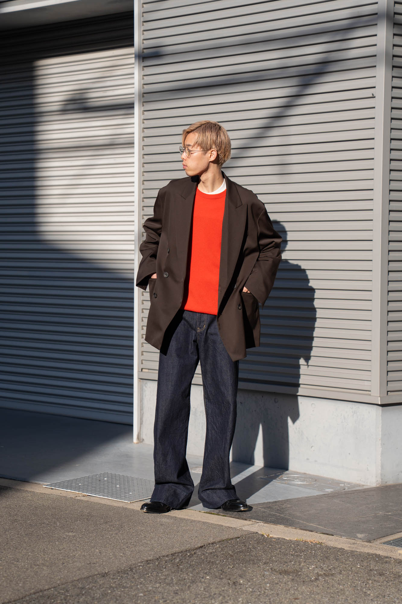 OVERSIZED DOUBLE BREASTED JACKET(ST.1411) | ジャケット ssstein