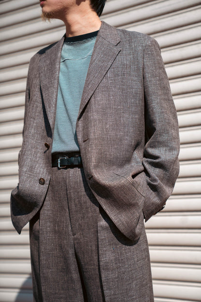 WOOL LINEN 2B JACKET