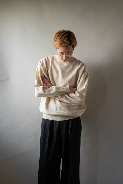 RIGID CASHMERE SWEATER P/O