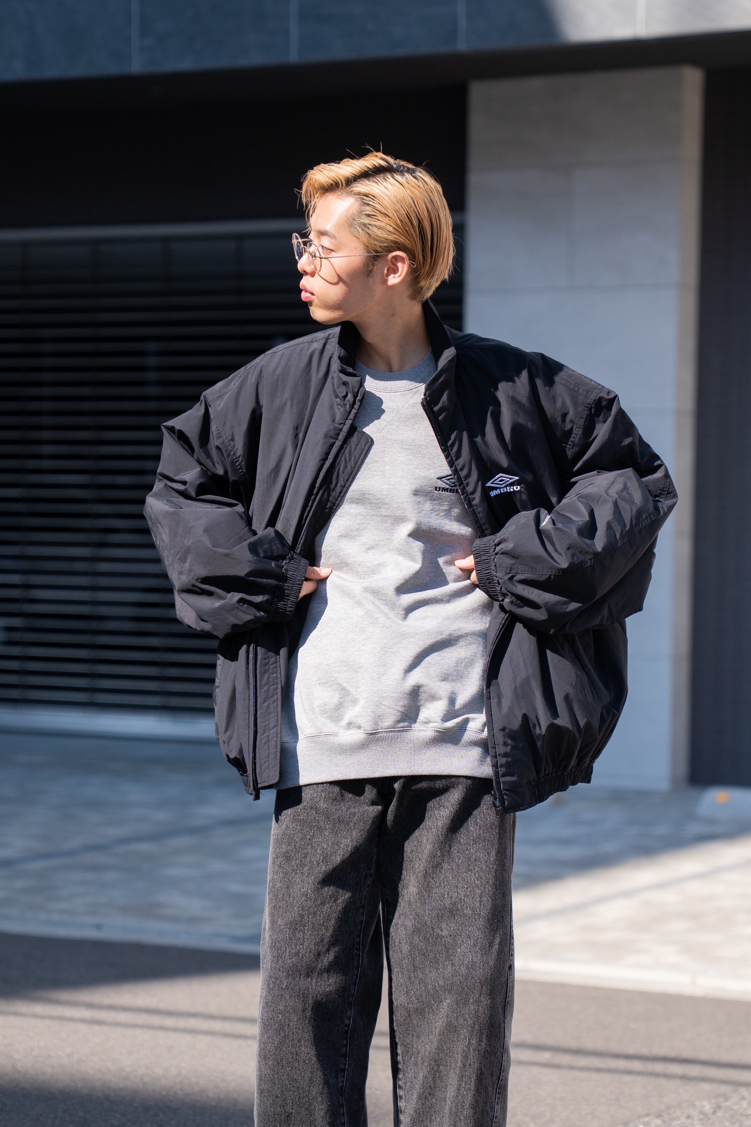 CO/NY POPLIN PADDED JACKET(ST.1340) – sign | サイン