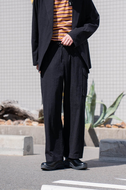 Silk/Cotton Nep Side Seamless 4P Pants