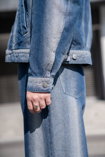 GRADATION DENIM JACKET
