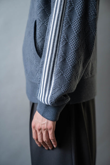 KNITTED TRAINING JACKET