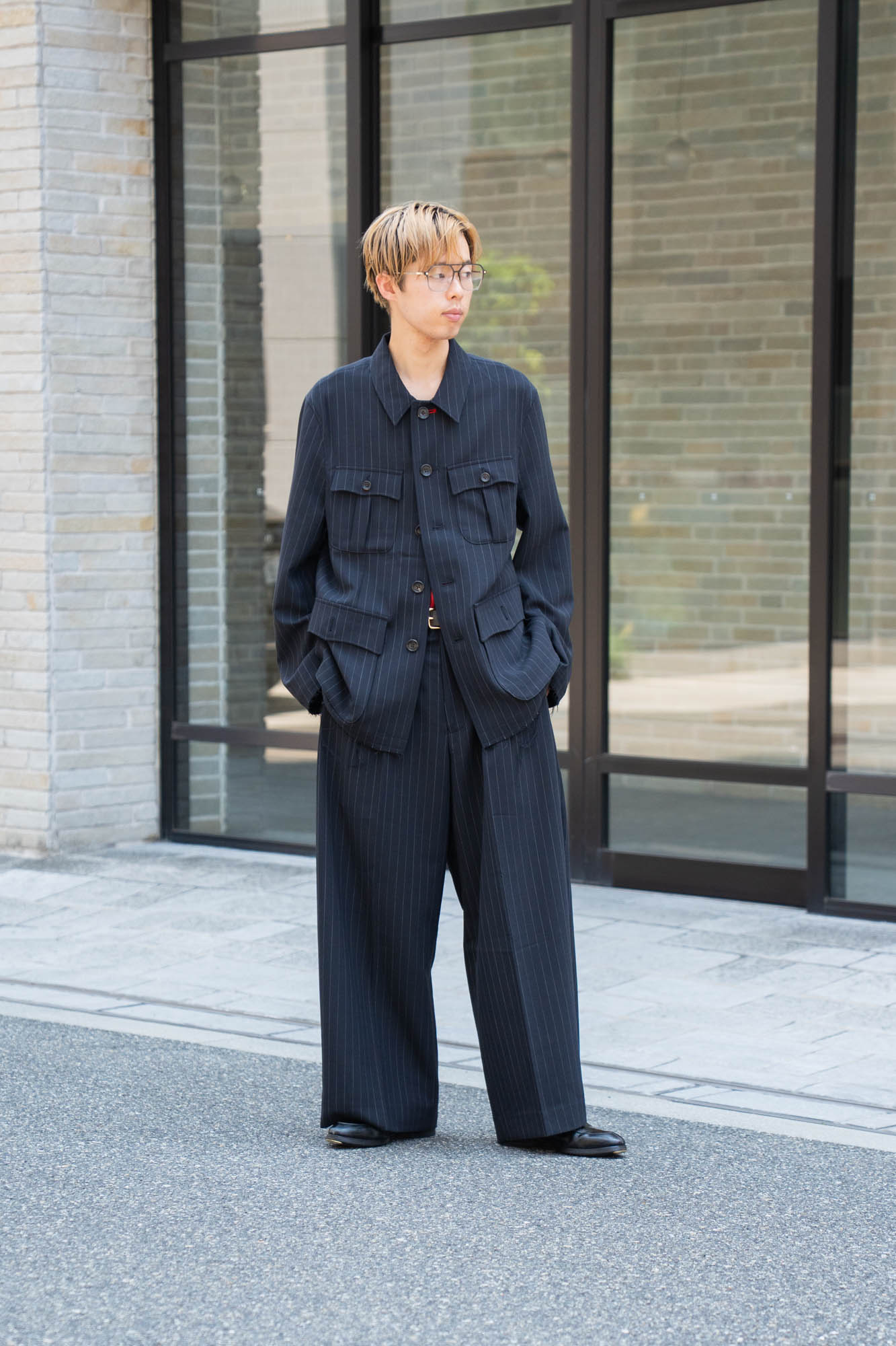 Bonded wool jacket