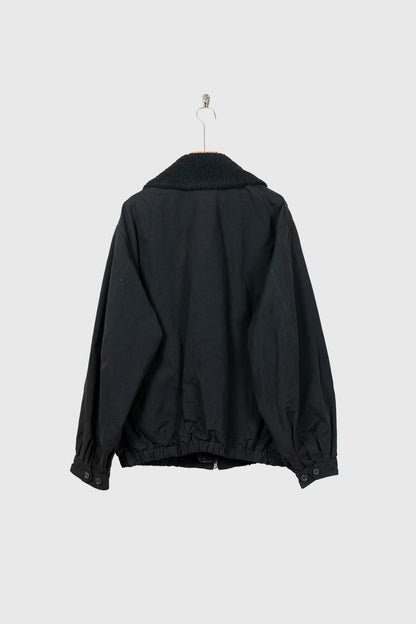 DETATCHABLE COLLAR RESIN-FINISH COTTON JACKET(ST.1576)
