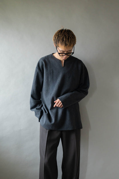 Rough&Smooth Thermal Over-neck L/S