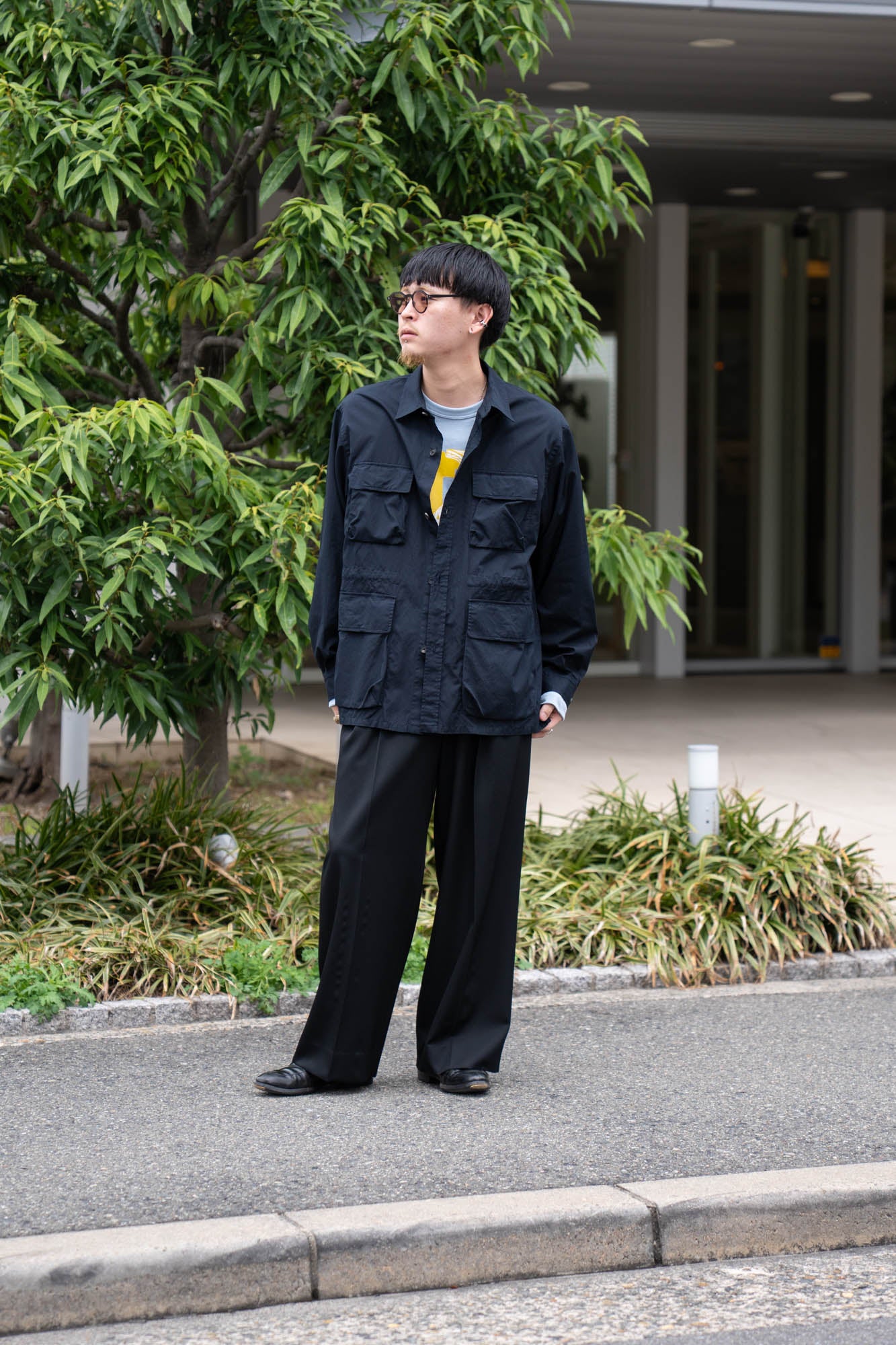 GARMENT DYE SAFARI JACKET