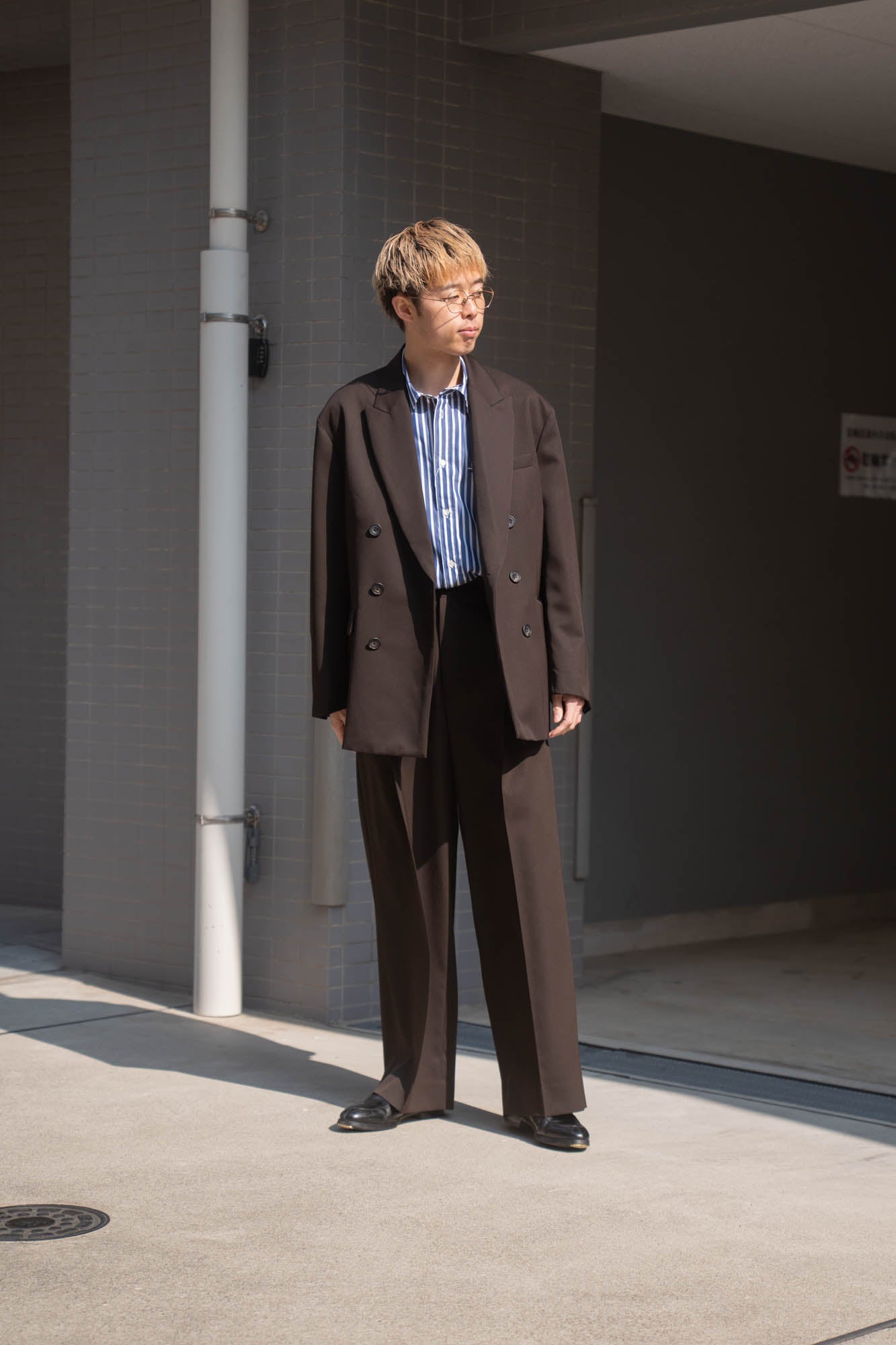 EASY LONG WIDE TROUSERS(ST.1430)