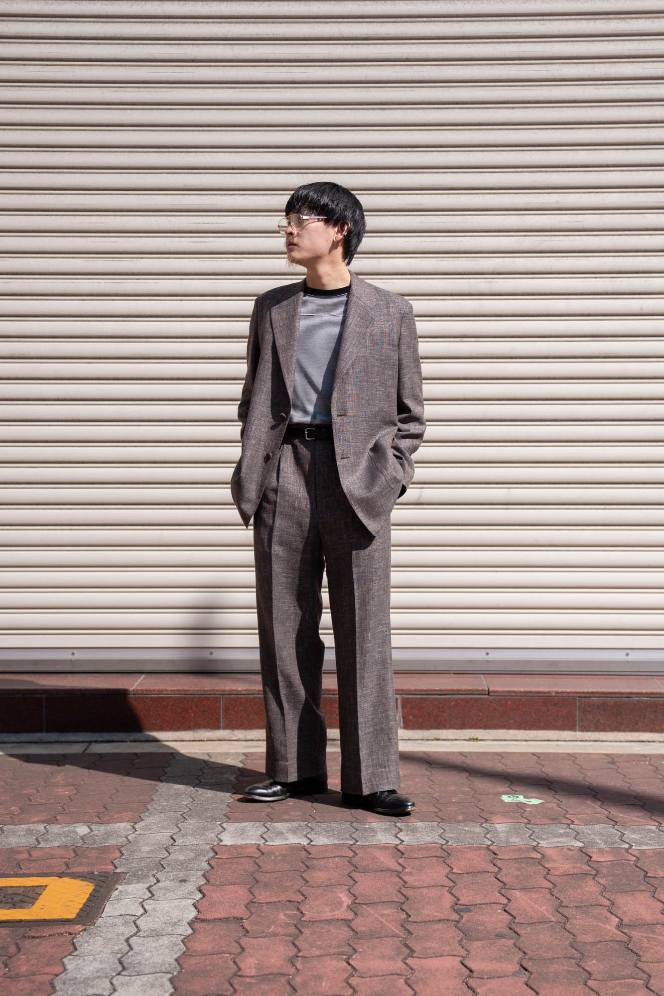 WOOL LINEN 2B JACKET