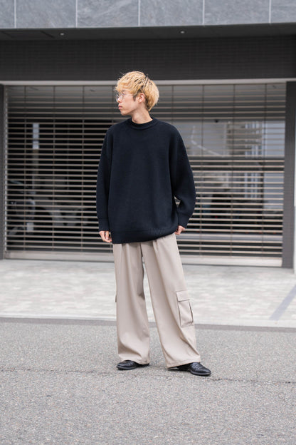 MERINO WOOL CREWNECK KNIT