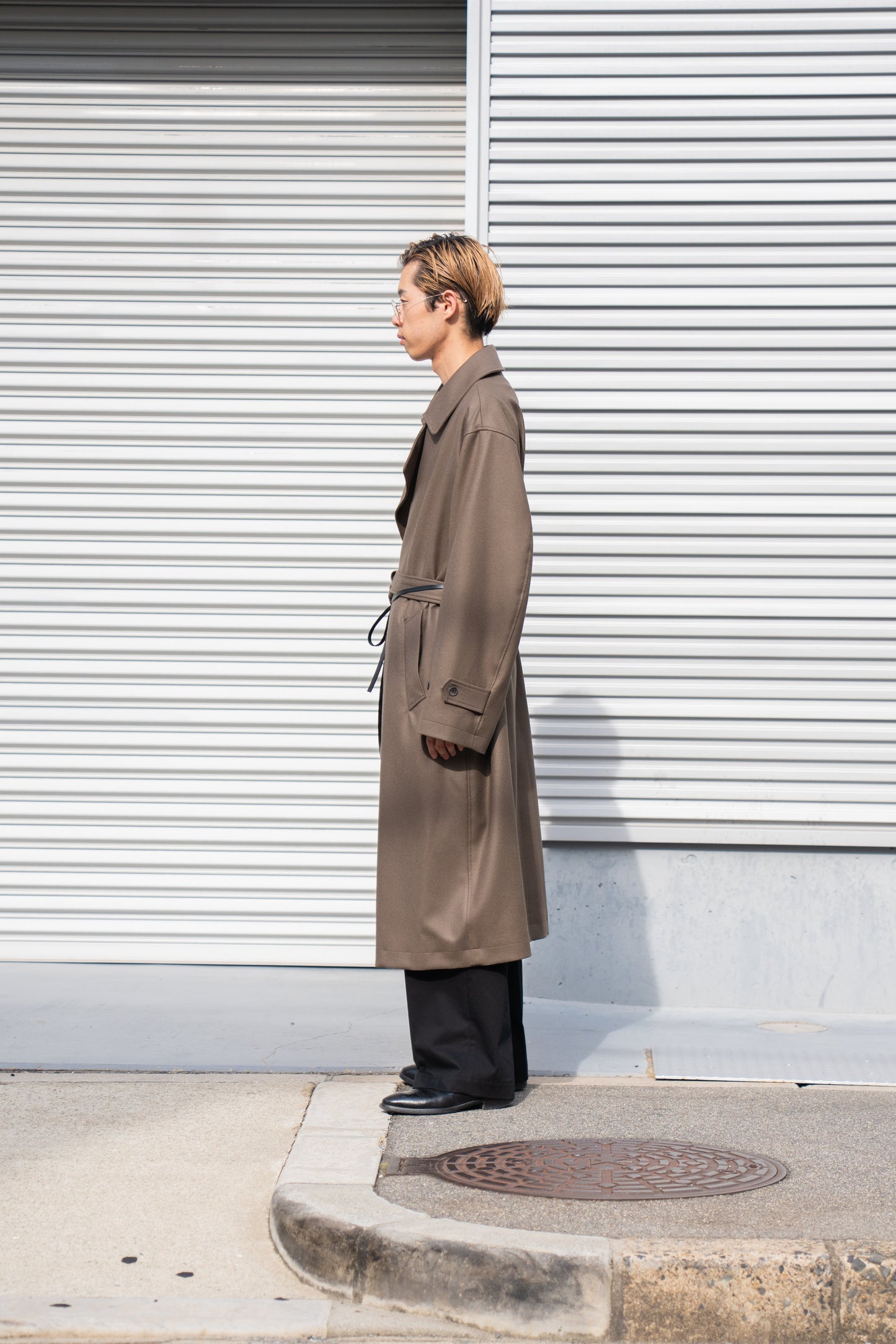 OVERSIZED DOUBLE BREASTED COAT(ST.1202)