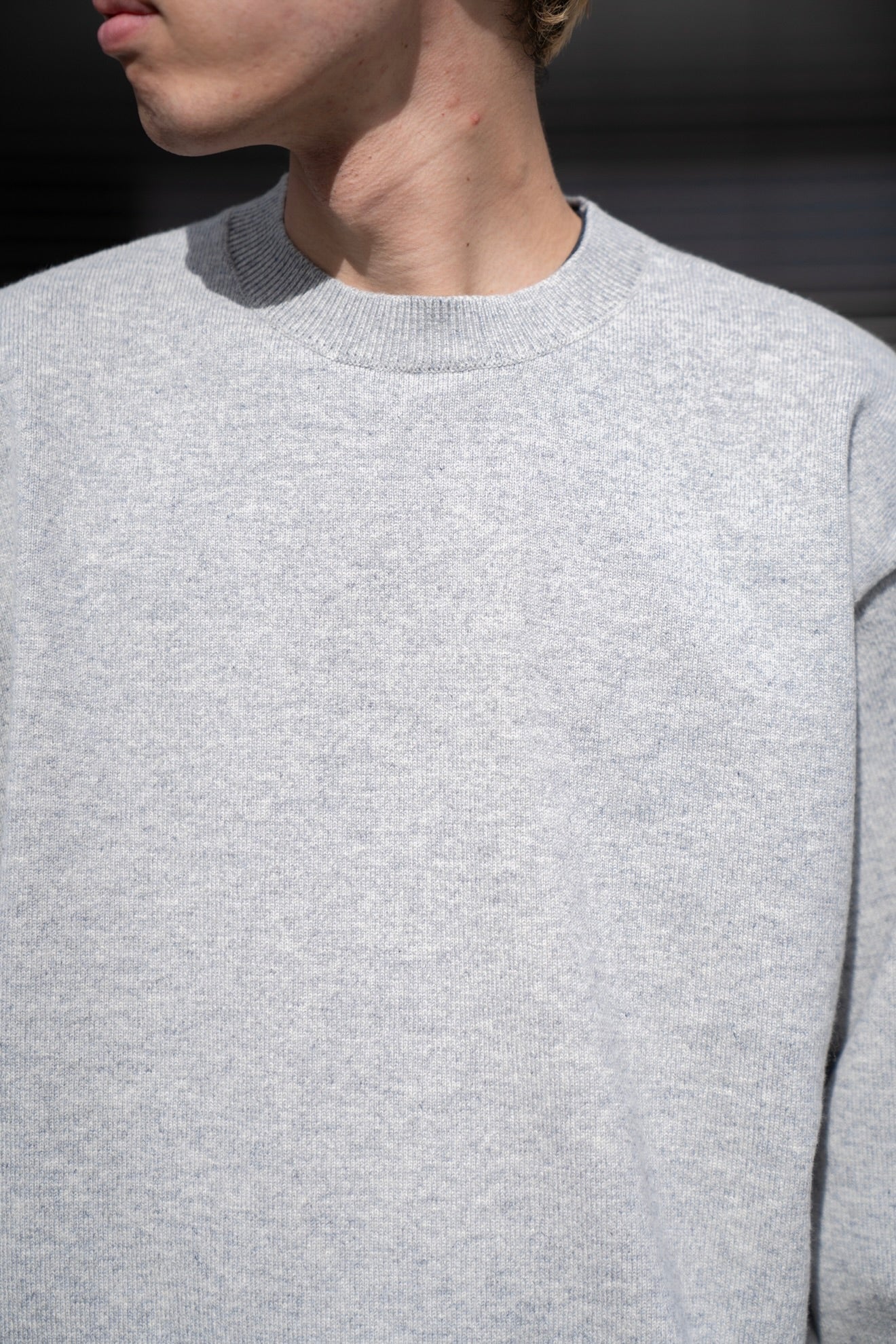 RIGID CASHMERE SWEATER P/O