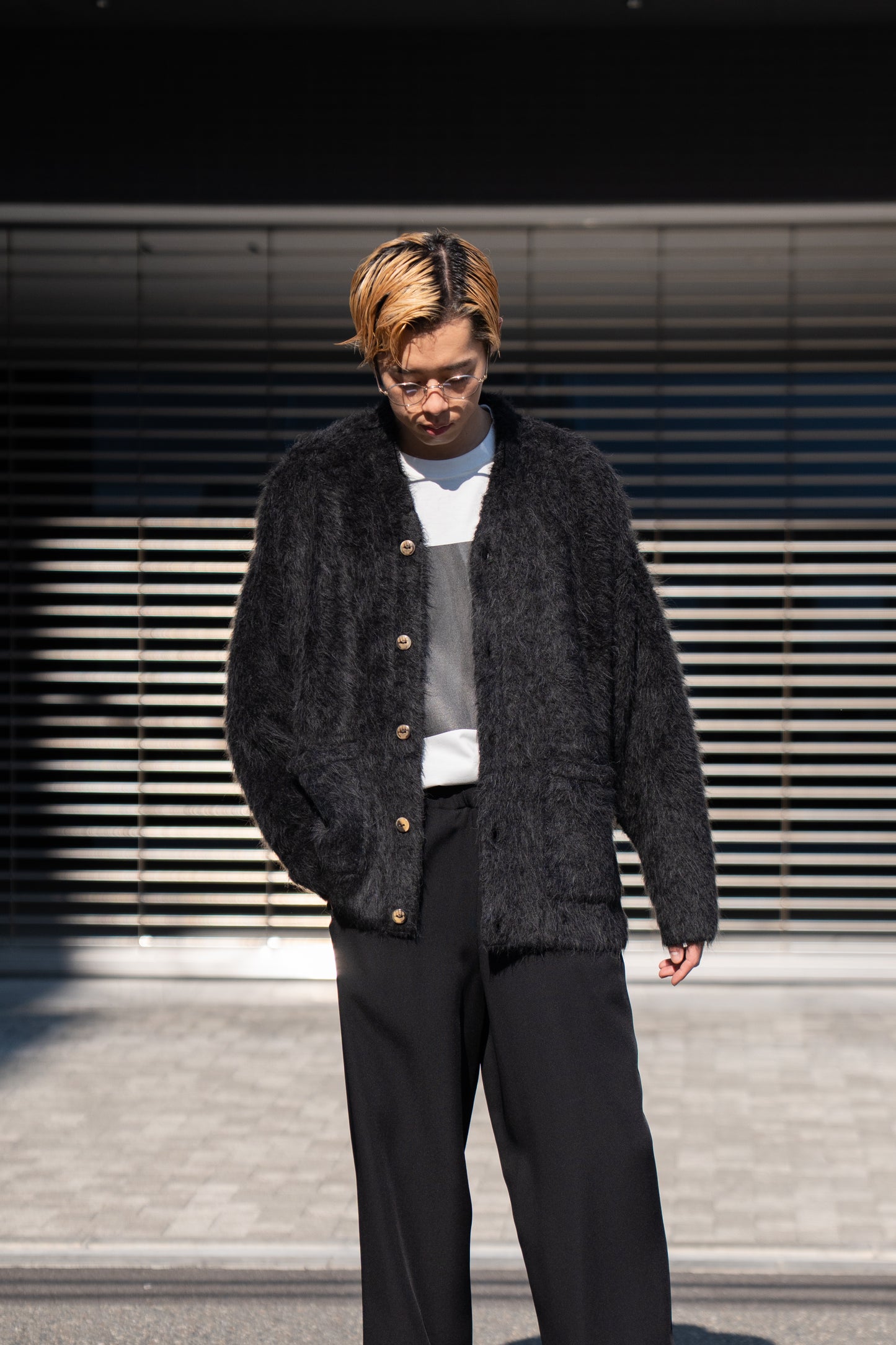 Suri Alpaca Cardigan