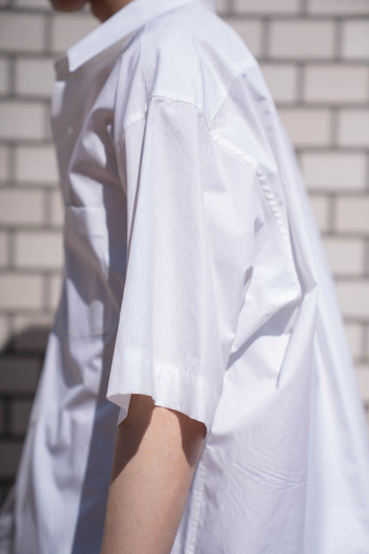 SUVIN COTTON OVERSIZED SS SHIRT(ST.1497)