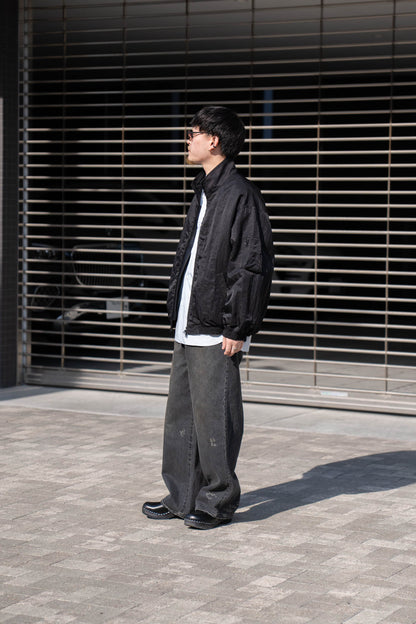 SHRUNK NYLON OVERSIZED FIGHT JACKET(ST.1386)