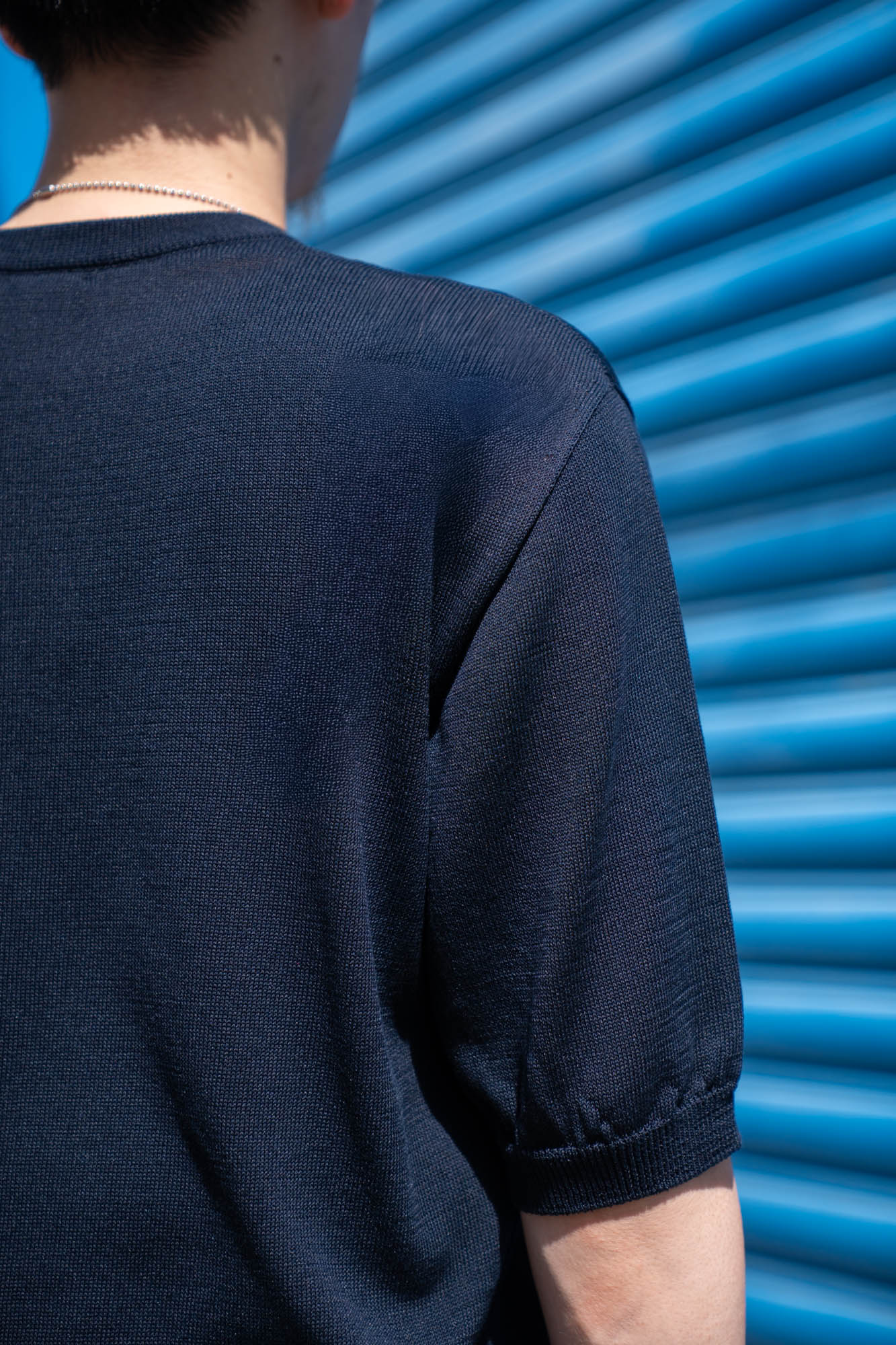Wide knit T-Shirt