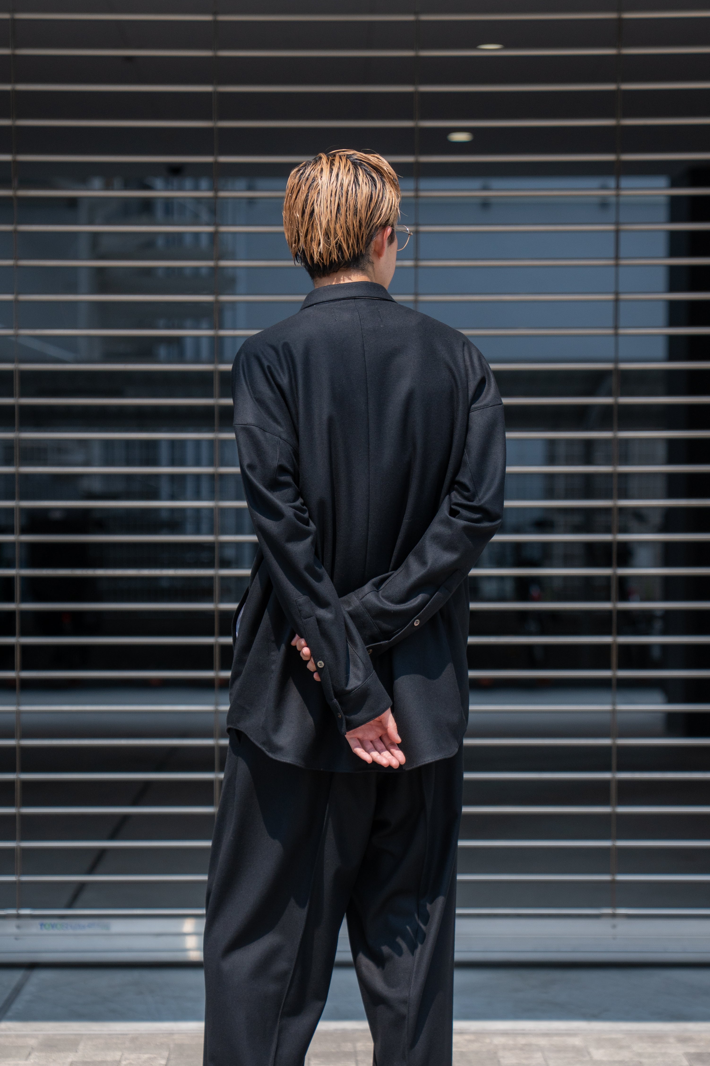 OVERCOAT（オーバーコート）- SHIRT JACKET IN WOOL FLANNEL