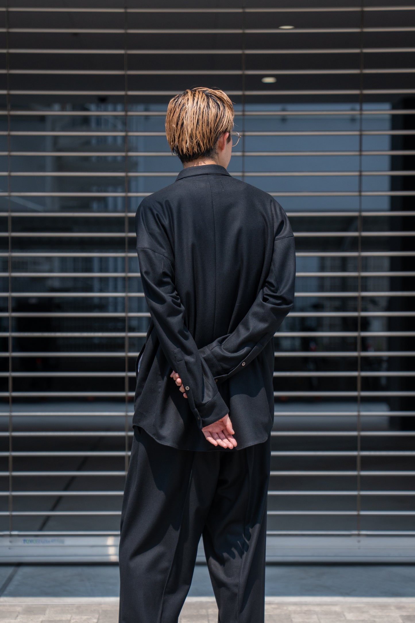 SHIRT JACKET IN WOOL FLANNEL