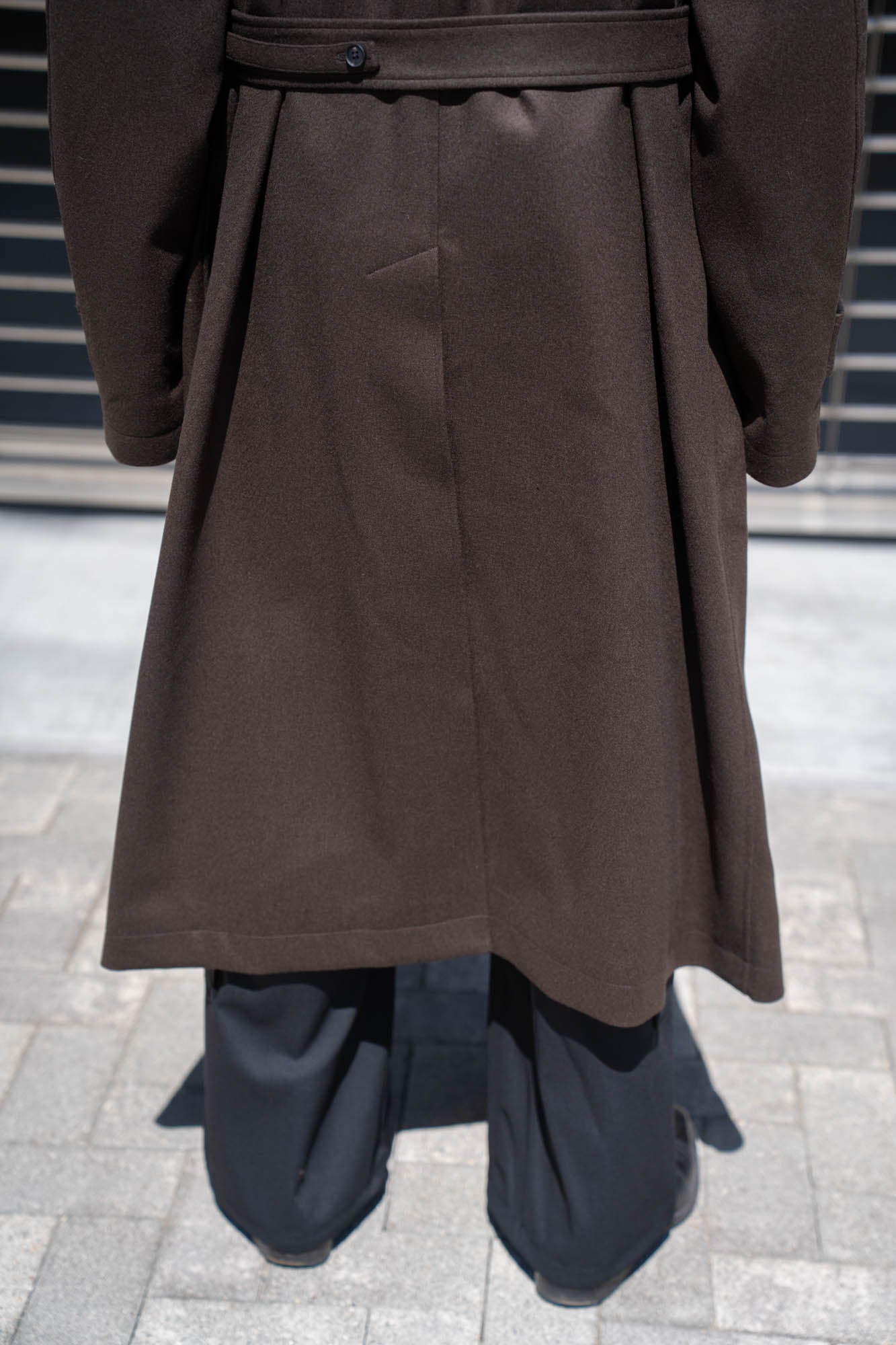 DOUBLE LAPELED DOUBLE BREASTED COAT(ST.1209)