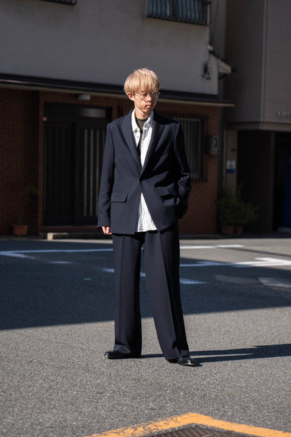 MODIFIED SHAWL COLLAR JACKET