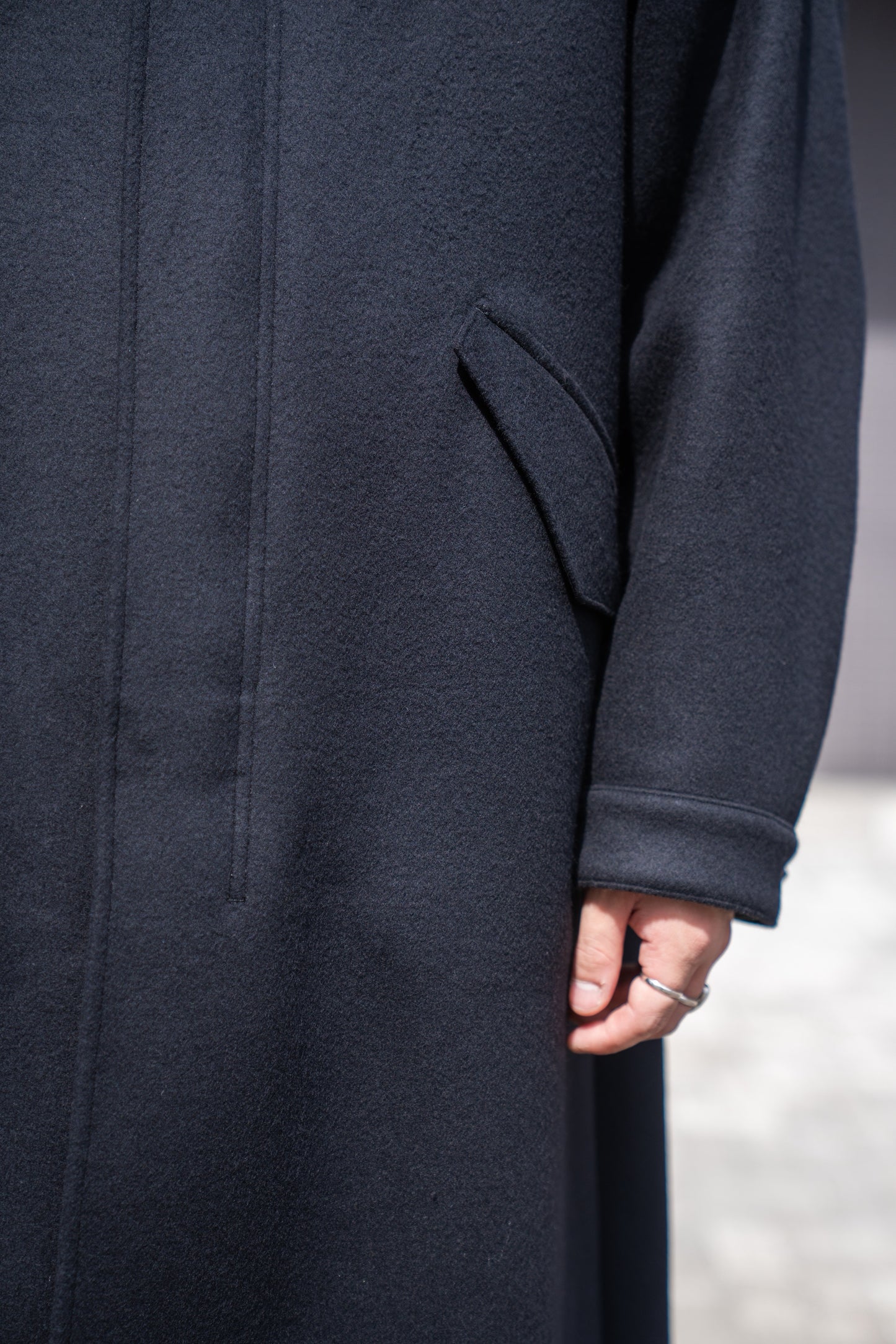 MODS COAT IN DOUBLE FACE BEAVER