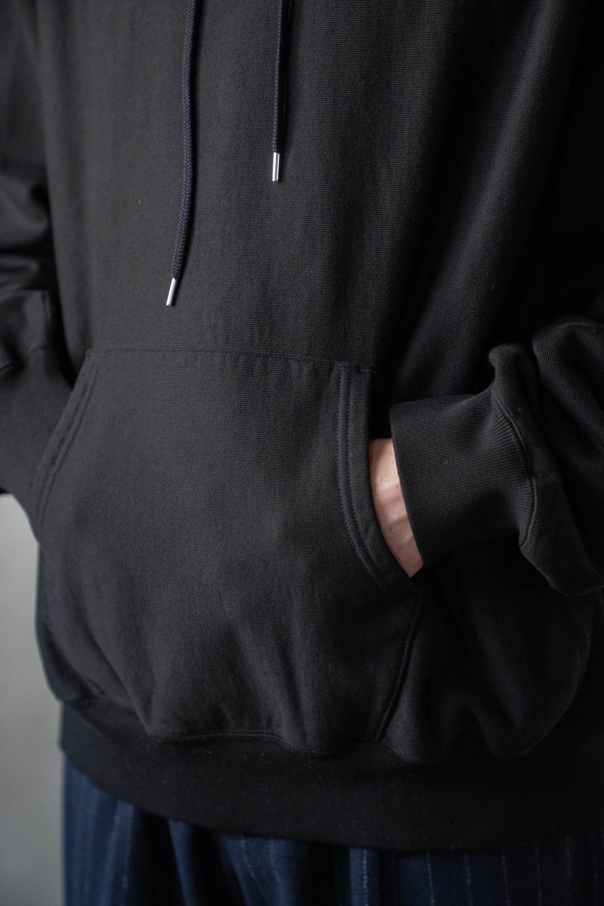 Soft&Hard Sweat Hoodie P/O Wide