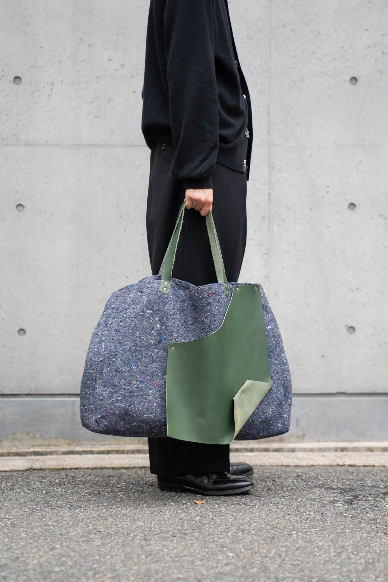 ATELIER BAG -WITH VEGETABLE TANNED LEATHER- for sign
