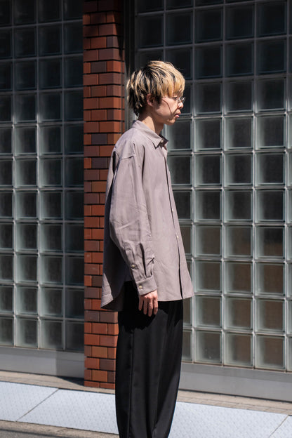 Soft Oxford Wide Shirts