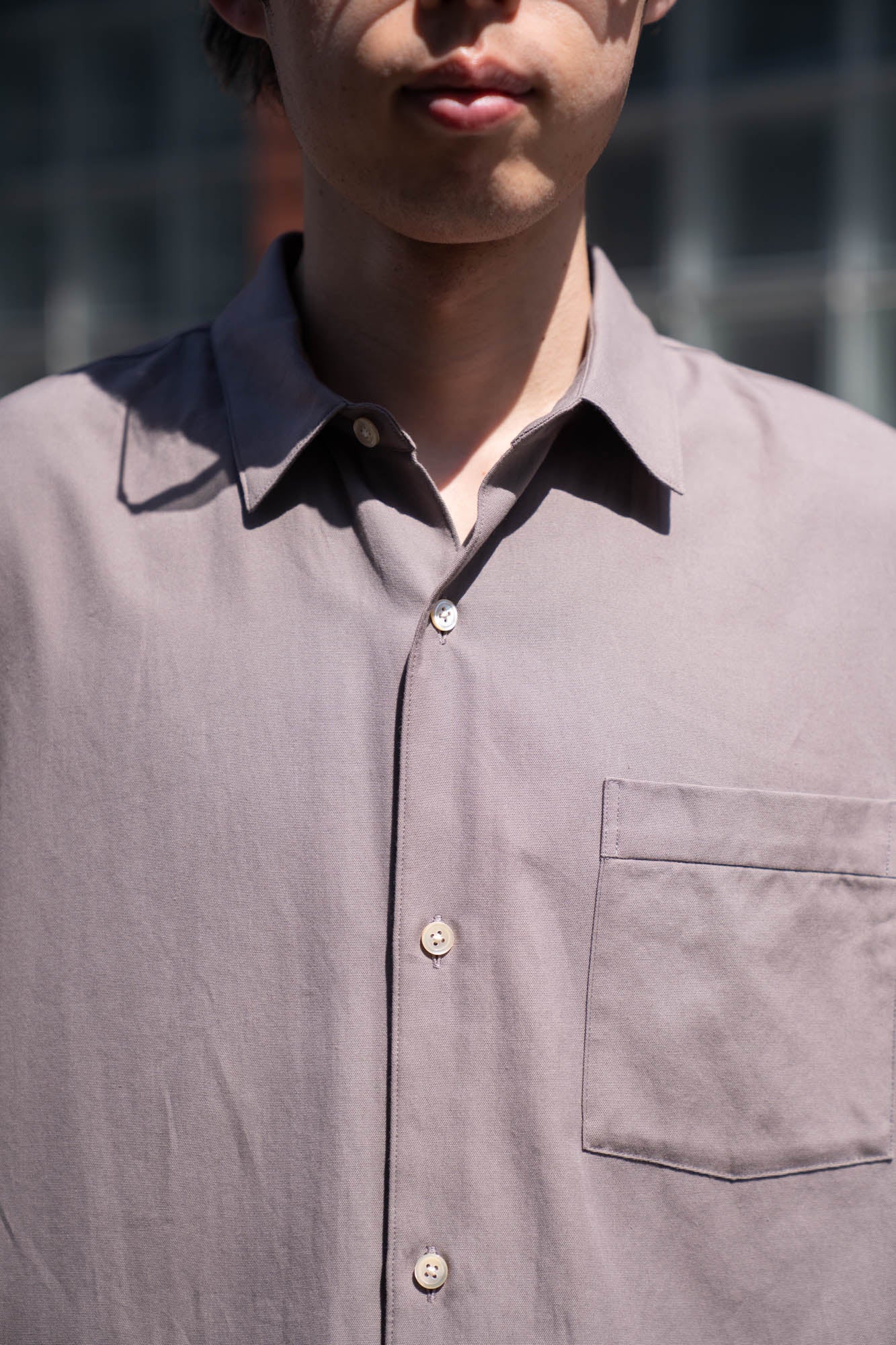 Soft Oxford Wide Shirts