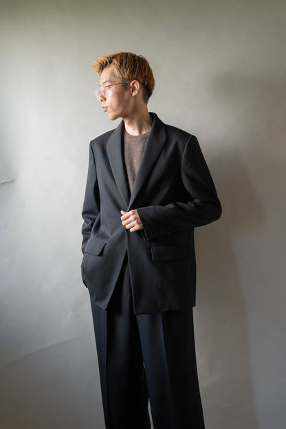 MODIFIED SHAWL-COLLAR JACKET