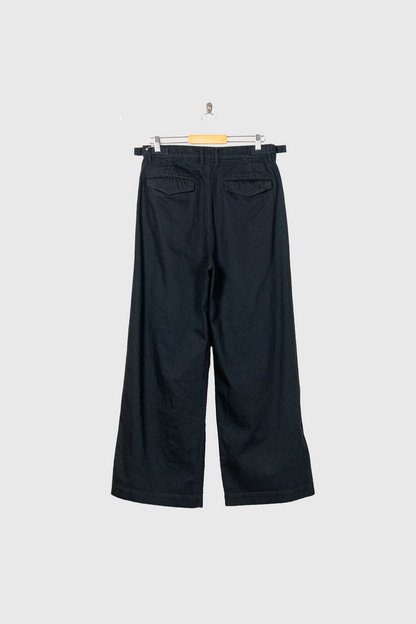 TWO TUCKS BUGGY PANTS