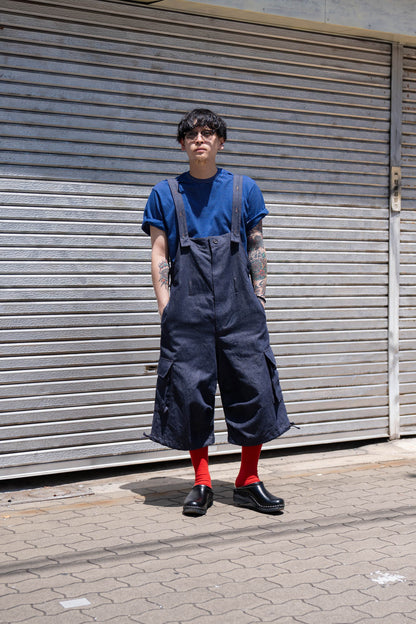 Short Denim Overall