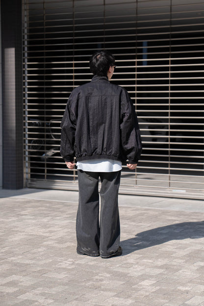 SHRUNK NYLON OVERSIZED FIGHT JACKET(ST.1386)