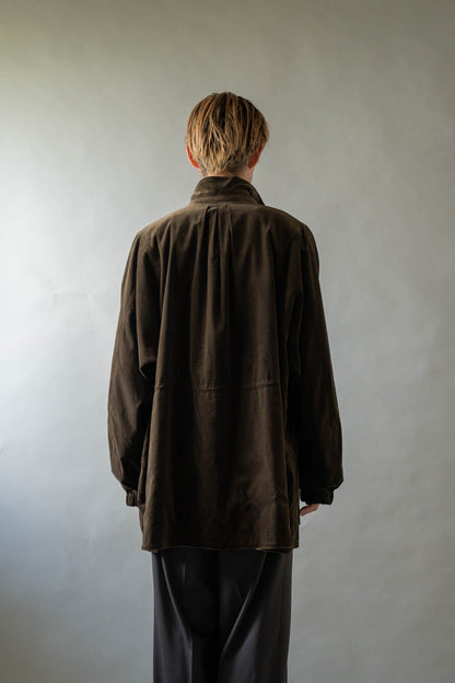 REVERSIBLE STAND-COLLAR BLOUSON