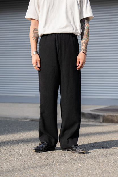 WOOL/CASHMERE FLEECE EASY TWIST TROUSERS(ST.1270)