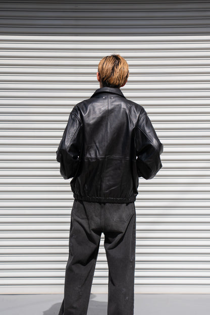 SHEEP LEATHER FLIGHT JACKET(ST.1219)