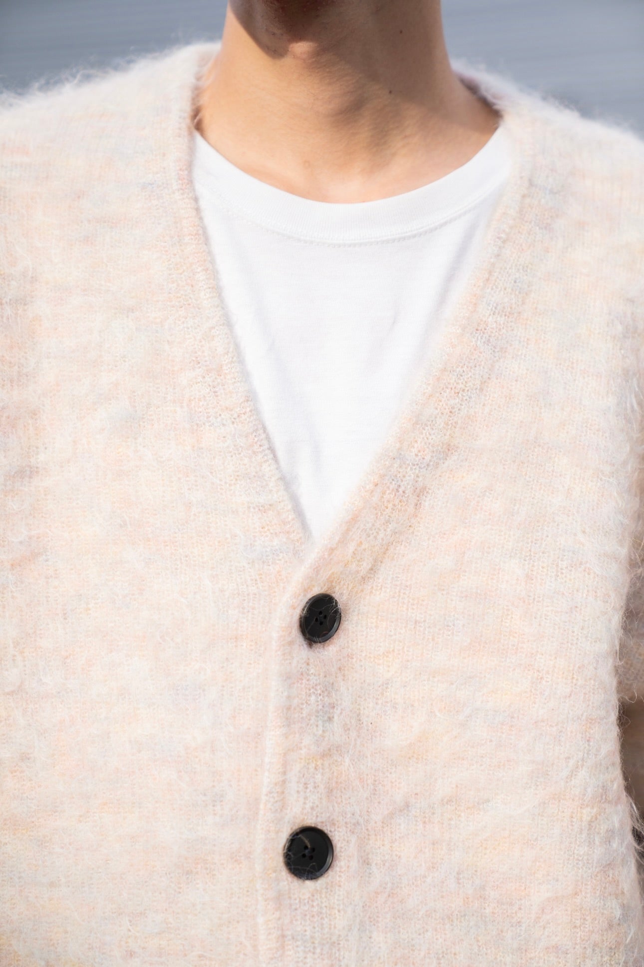 ssstein（シュタイン） 25AW - KID MOHAIR KNIT V NECK CARDIGAN