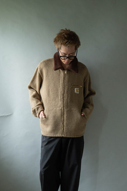 HOME MADE KNITTING DETROIT JACKET