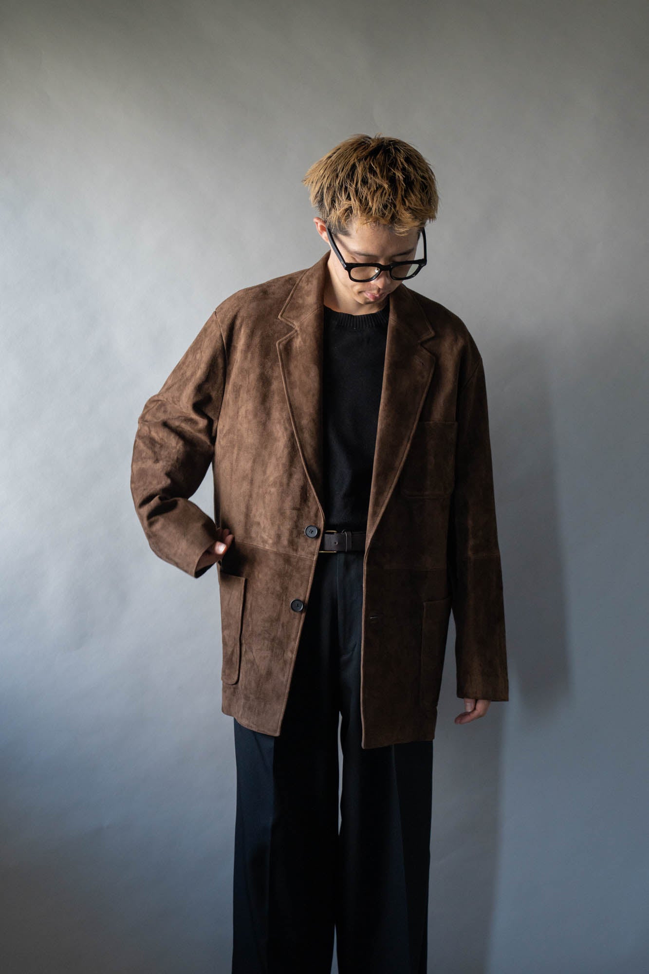 GOAT SUEDE BLAZER(ST.1552)