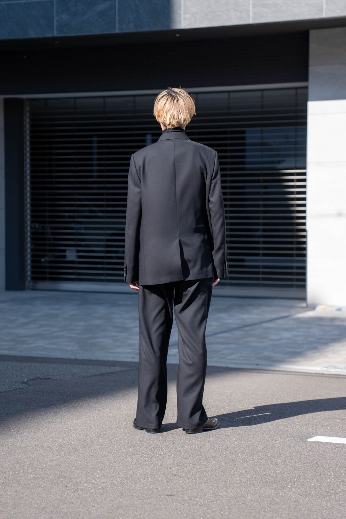 DOUBLE BREASTED TAILORED JACKET