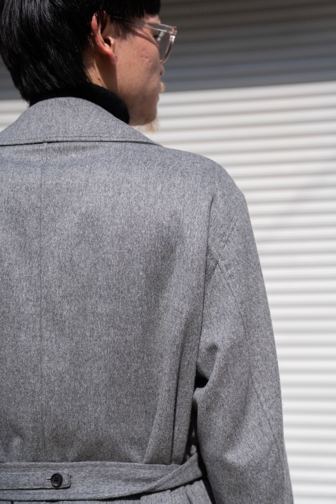 OVERSIZED DOUBLE BREASTED COAT(ST.1203)