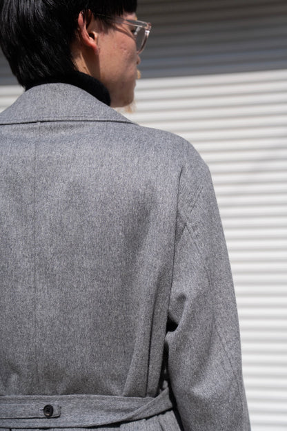 OVERSIZED DOUBLE BREASTED COAT(ST.1203)