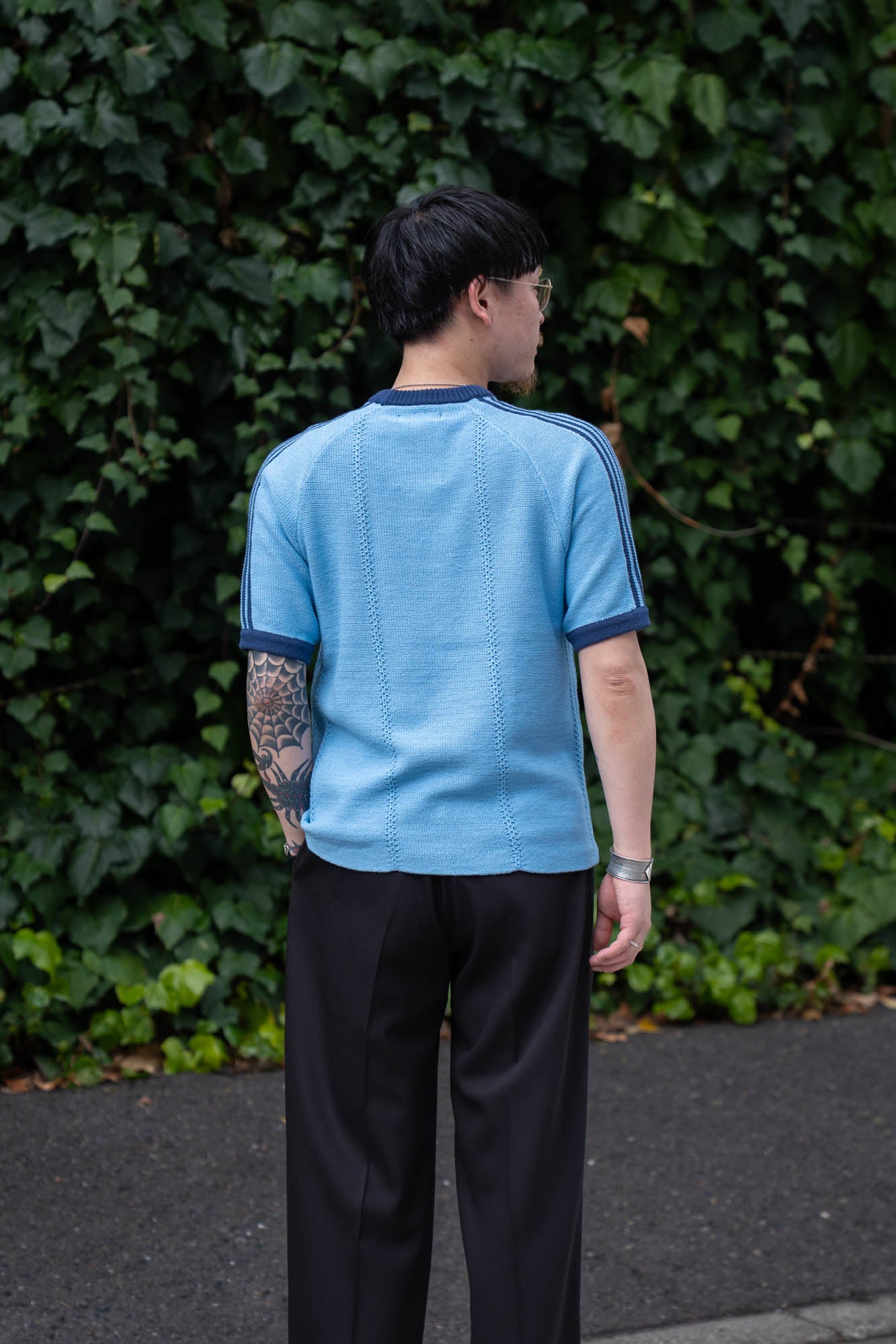 KNITTED TRAINING T-SHIRT