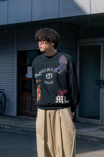 Multi embodied-design sweatshirt