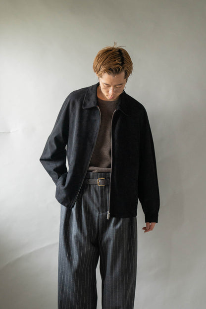 sheep suede blouson