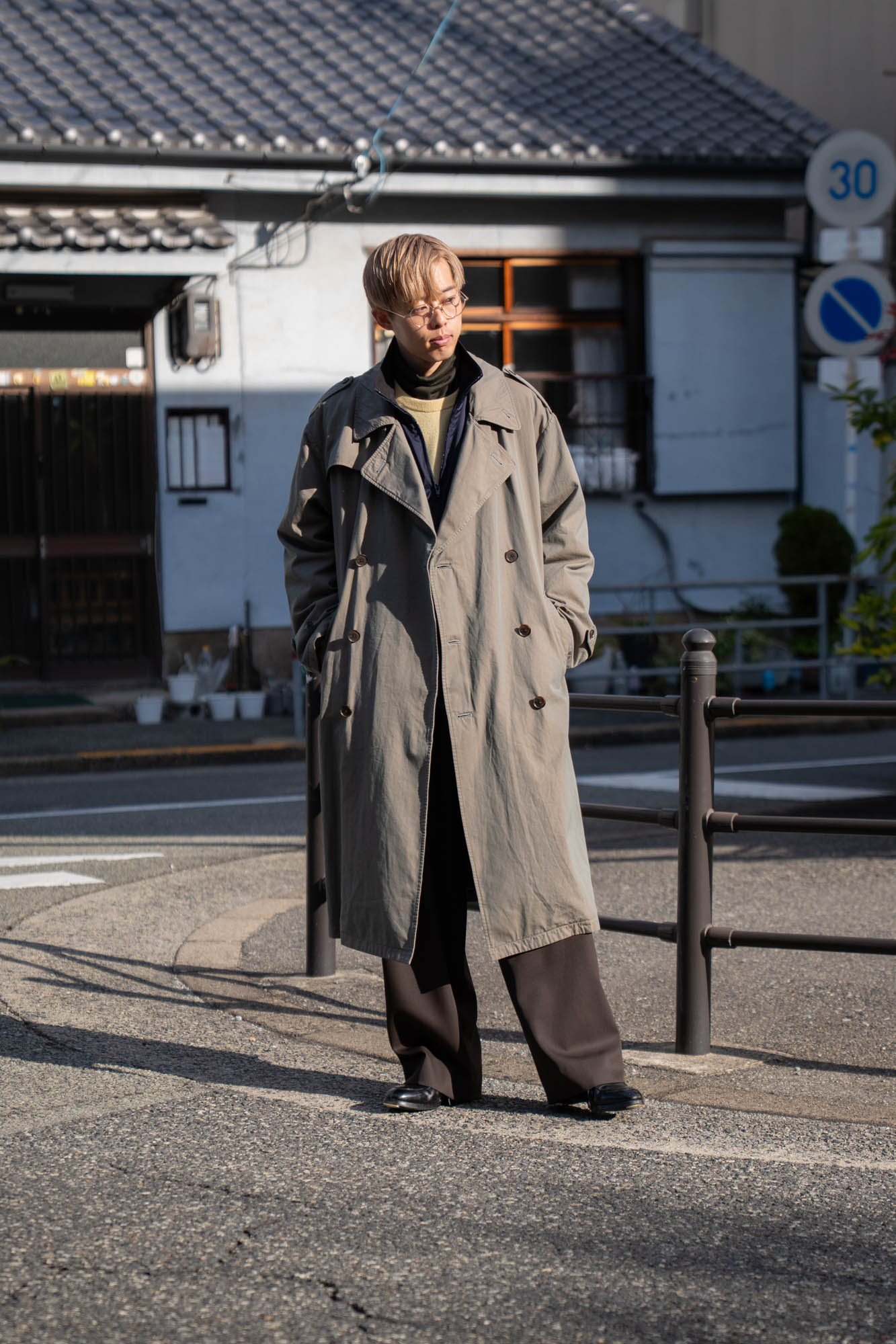 VINTAGE TRENCH COAT(ST.1374)