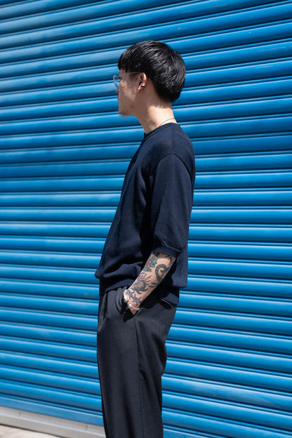 Wide knit T-Shirt